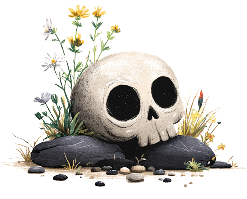 Boney the skeleton mascot